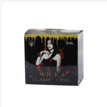 Load image into Gallery viewer, Demon Killer Wick & Flame 316L Prebuilt Wire Kit