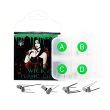 Load image into Gallery viewer, Demon Killer Wick & Flame Ni80 Prebuilt Wire Kit