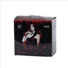 Load image into Gallery viewer, Demon Killer Wick & Raging Fire Ni80 Prebuilt Wire Kit