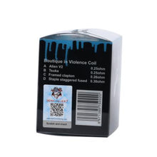 Load image into Gallery viewer, Violence Kanthal A1 Coil Kit