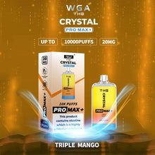 Load image into Gallery viewer, WGA Crystal Pro Max 10000 Disposable Vape