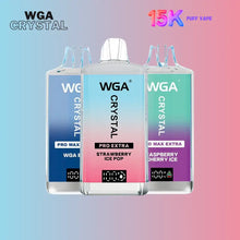 Load image into Gallery viewer, WGA Crystal Pro Max Extra 15000 Disposable Vape