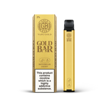 Load image into Gallery viewer, Gold Bar 600  DISPOSABLE VAPE KIT