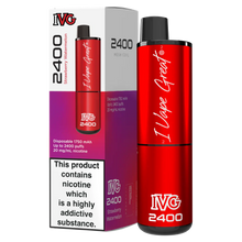 Load image into Gallery viewer, IVG 2400 Disposable Vape Kit