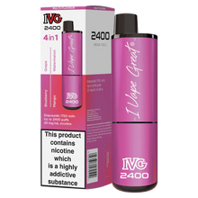 Load image into Gallery viewer, IVG 2400 Disposable Vape Kit