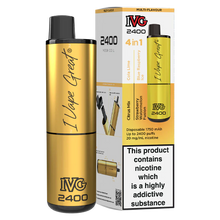 Load image into Gallery viewer, IVG 2400 Disposable Vape Kit