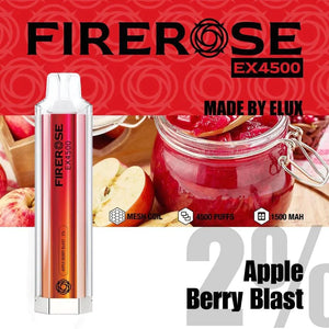 Elux Firerose Ex4500 Puff Disposable Vape