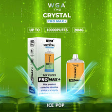 Load image into Gallery viewer, WGA Crystal Pro Max 10000 Disposable Vape
