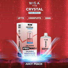 Load image into Gallery viewer, WGA Crystal Pro Max 10000 Disposable Vape
