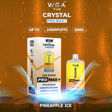 Load image into Gallery viewer, WGA Crystal Pro Max 10000 Disposable Vape
