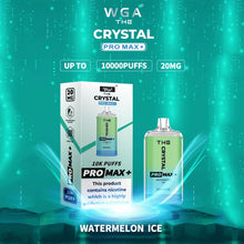 Load image into Gallery viewer, WGA Crystal Pro Max 10000 Disposable Vape
