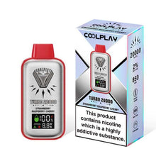 Load image into Gallery viewer, coolplay-turbo-20000-vape-strawberry-raspberry-cherry
