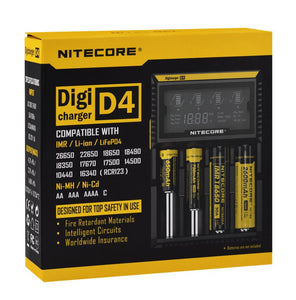 Nitecore Intellicharger D4 LCD Battery Charger